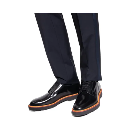 Paul Smith Almond-Toe Lace-Up Derby Shoes