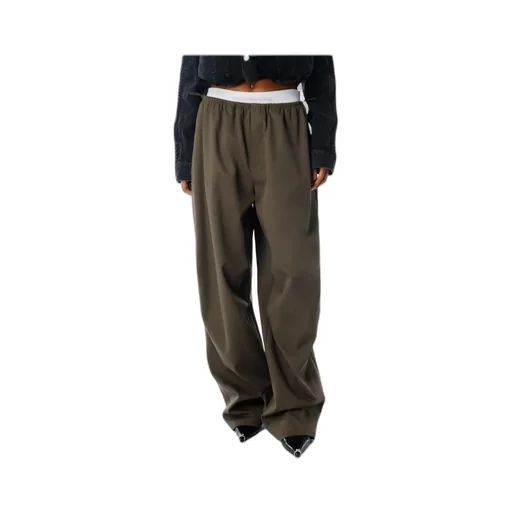 Alexander Wang Double Layer Waist Trousers
