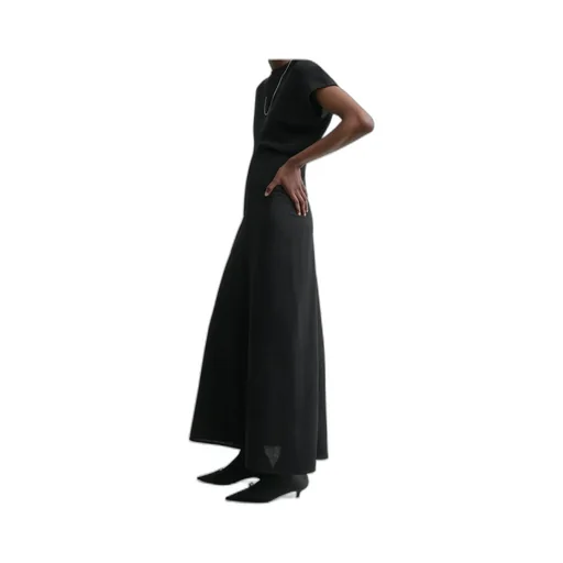 TotÊMe Slouched-Waist Crewneck Dress