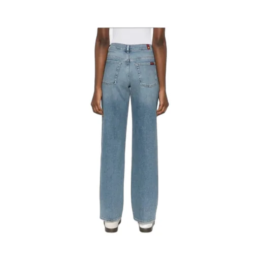 7 For All Mankind Stovepipe Straight Jeans
