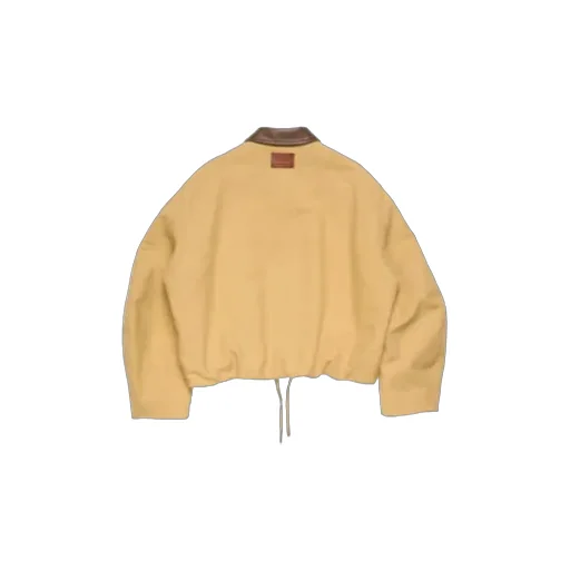 Acne Studios Faux Leather Collar Jacket