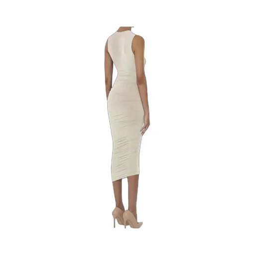 Drape Midi Dress