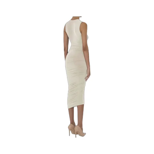 Drape Midi Dress
