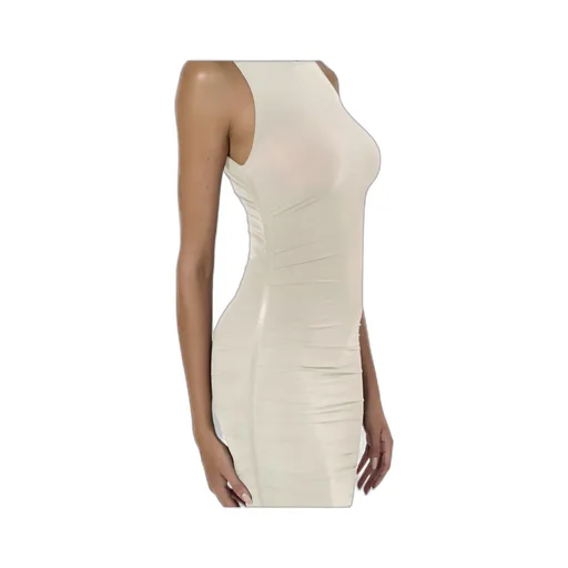 Drape Midi Dress
