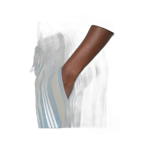 Striped Drawstring Trousers