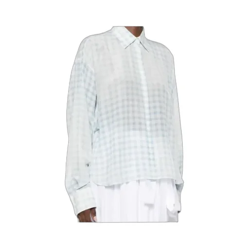 Ermanno Scervino Long Sleeved Checked Shirt