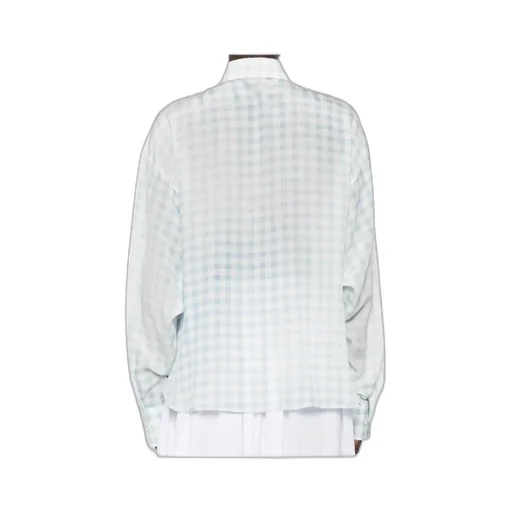 Ermanno Scervino Long Sleeved Checked Shirt