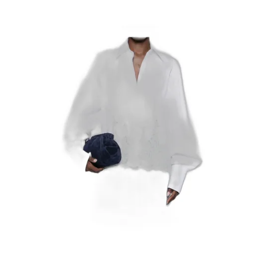Ermanno Scervino Long Sleeved Lace Shirt