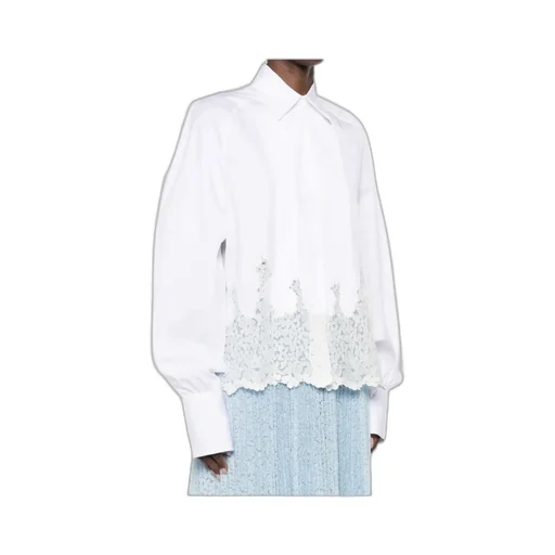 Ermanno Scervino Long Sleeved Lace Shirt