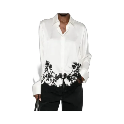 Lace Embroidered Shirt