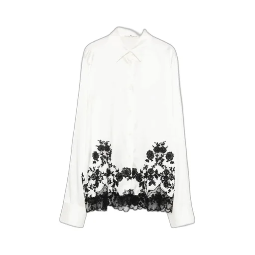 Lace Embroidered Shirt
