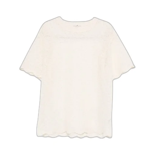 Scalloped Lace Top
