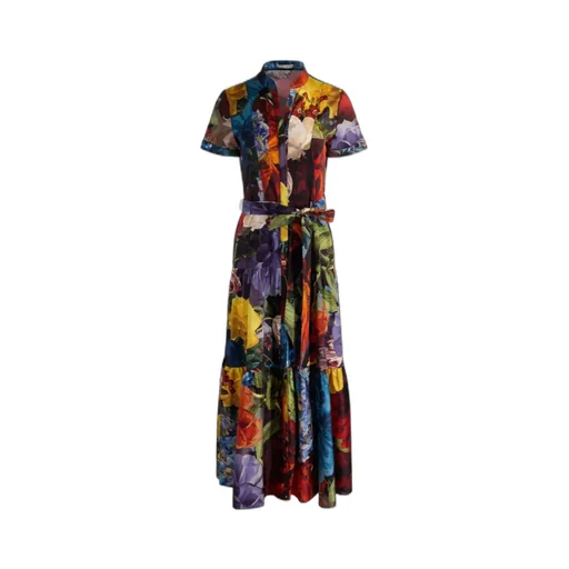 Lucy Tie Midi Dress