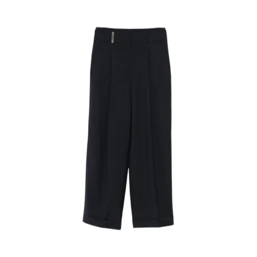Casual Pants With Belt Loops