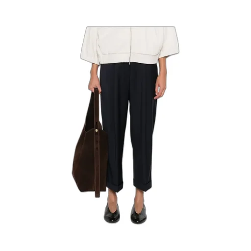 Casual Pants With Belt Loops