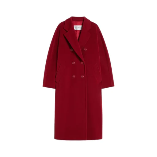 Wool And Cashmere Long-Sleeved Coat