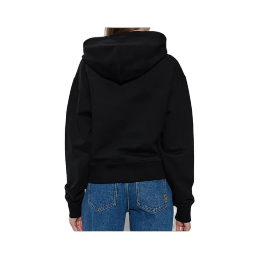 Balmain Logo Printed Drawstring Hoodie