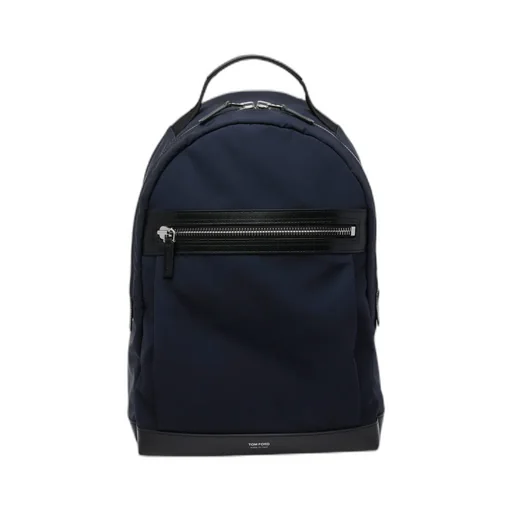 Tom Ford Logo Printed Zip-Around Backpack