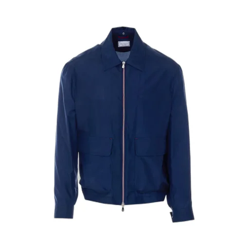 Brunello Cucinelli Zip-Up Shirt Jacket