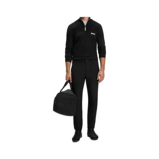 Slim-Fit Trousers In Water-Repellent Easy-Iron Fabric