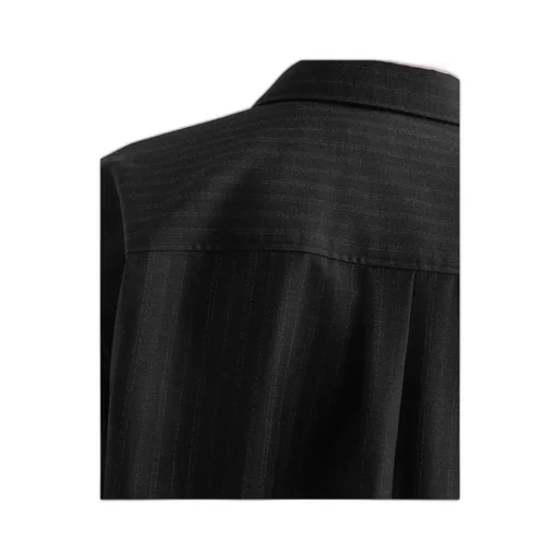 Long-Sleeved Wool Shirt