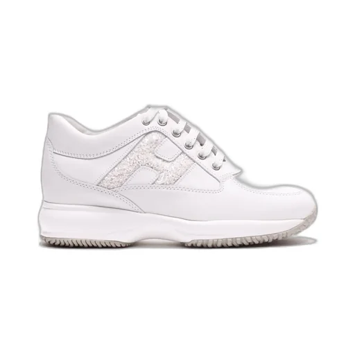 Hogan Embellished Lace-Up Sneakers