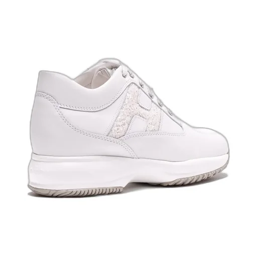 Hogan Embellished Lace-Up Sneakers