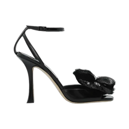 Open-Toe High Heels