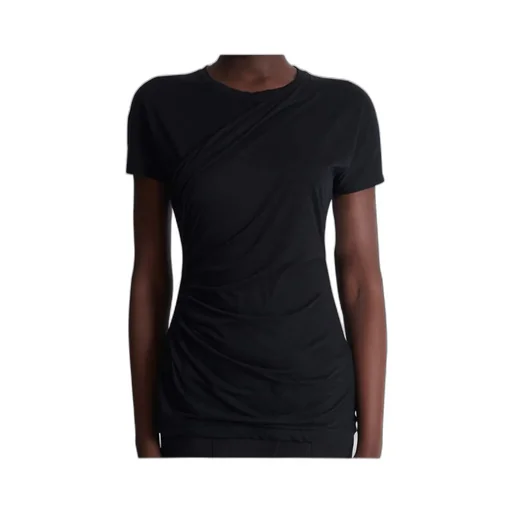 Balmain Gather Detailed Crewneck T-Shirt