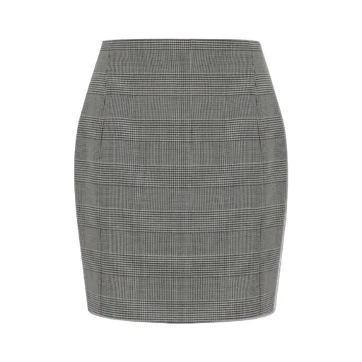 Balmain Houndstooth Mini Skirt