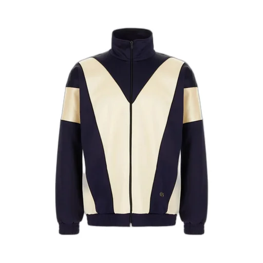 Long-Sleeved Zip-Up Sweatshirt