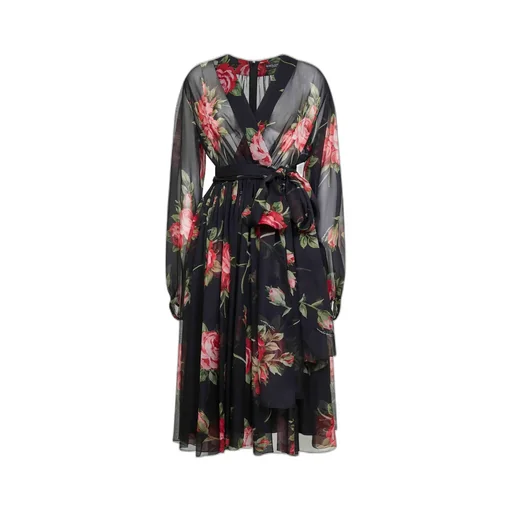 Dolce & Gabbana Floral Printed Midi Dress