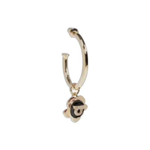 Round Earrings With Pendants
