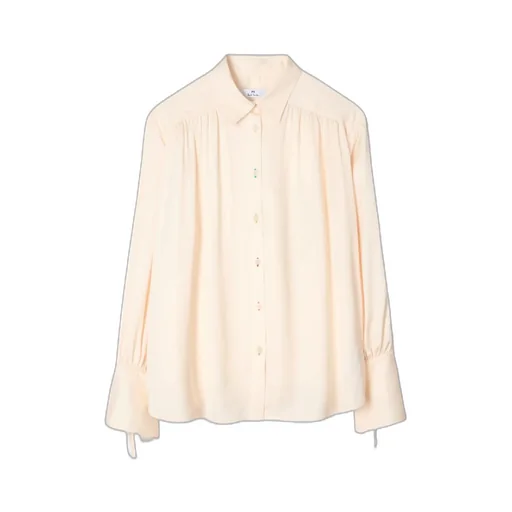 Ps Paul Smith Pleated Satin Shirt