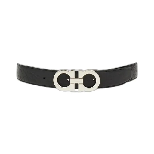 Reversible And Adjustable Gancini Belt