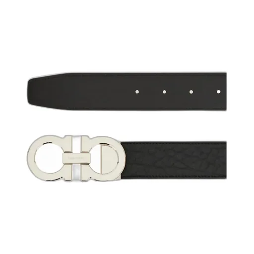 Reversible And Adjustable Gancini Belt