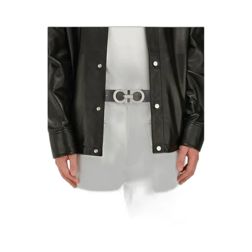 Reversible And Adjustable Gancini Belt
