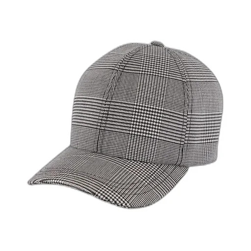 Balmain Checkered Baseball Cap