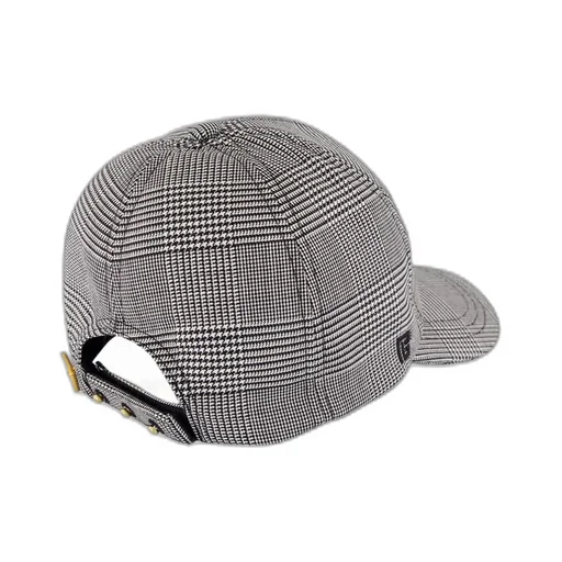Balmain Checkered Baseball Cap