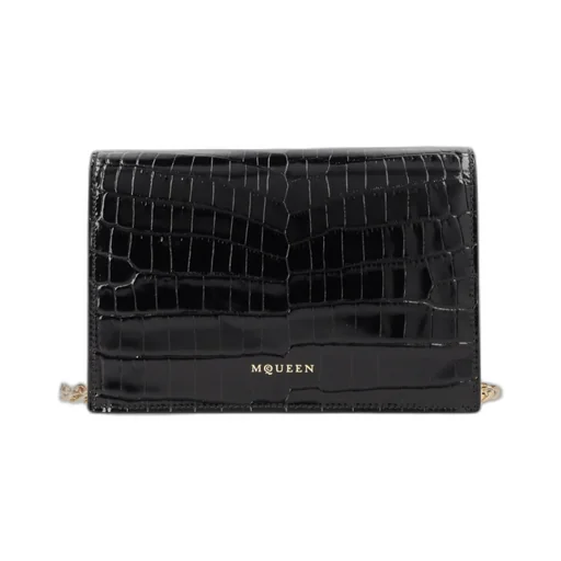 Alexander Mcqueen Small Skull Embossed Shoulder Bag