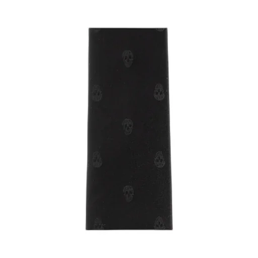 Alexander Mcqueen Skull Jacqaurd Tie
