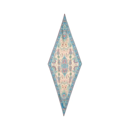 Etro Floral Leafy Paisley Motif Scarf