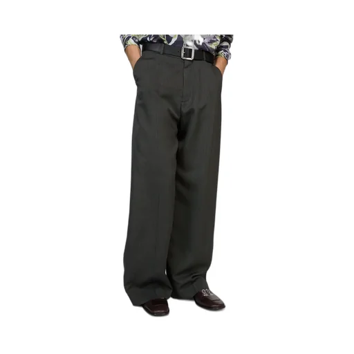 Acne Studios Tailored Herringbone Trousers