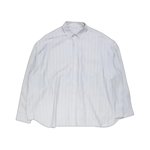 Acne Studios Striped Button-Up Shirt