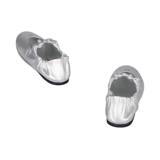 Miu Miu Logo-Detailed Ballet Flats