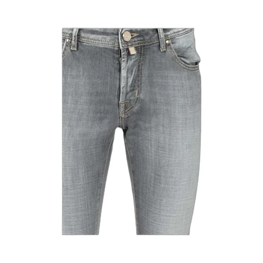 Jacob Cohen Logo Patch Slim Fit Jeans