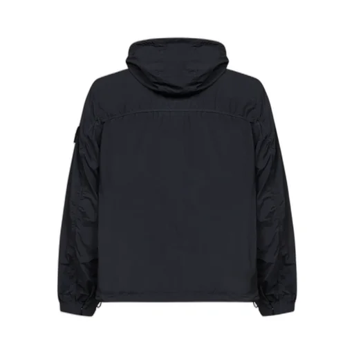 Stone Island Logo Patch Zip-Up Jacket