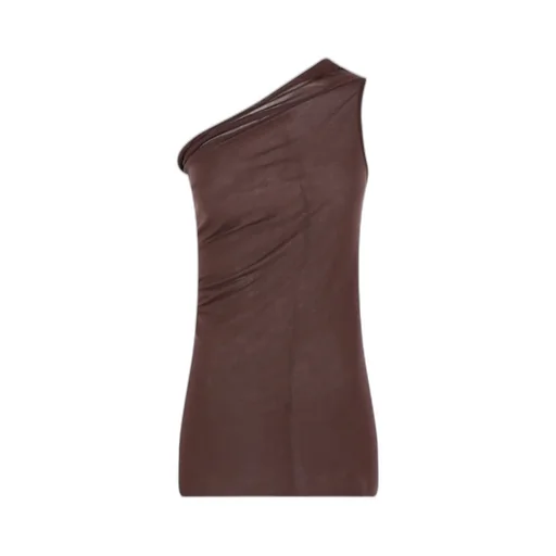 Rick Owens Athena Asymmetric Sleeveless Top