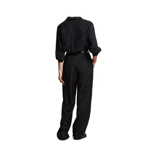 Gelso Pleated Trousers - Black