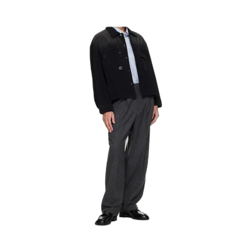 Corduroy Long-Sleeved Shirt